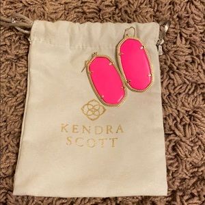 Kendra Scott Hot Pink Danielle earrings